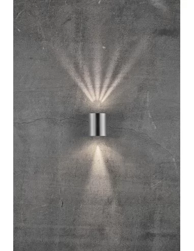 Sieninis šviestuvas canto 2 stainless steel, Nordlux