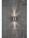 Sieninis šviestuvas canto 2 stainless steel, Nordlux