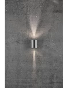 Sieninis šviestuvas canto 2 stainless steel, Nordlux