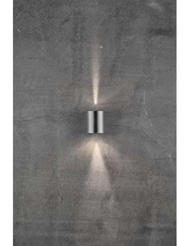 Sieninis šviestuvas canto 2 stainless steel, Nordlux