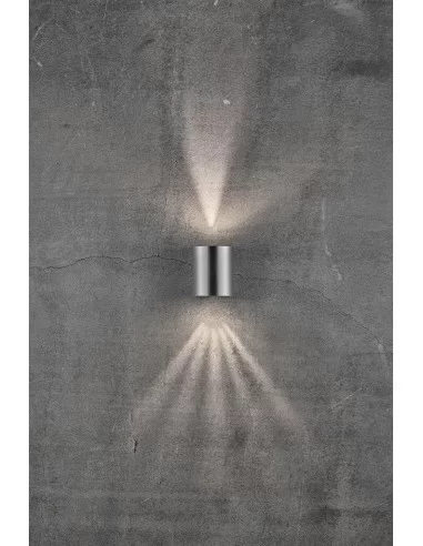 Sieninis šviestuvas canto 2 stainless steel, Nordlux
