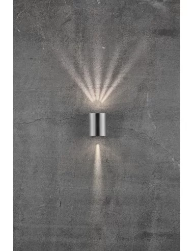 Sieninis šviestuvas canto 2 stainless steel, Nordlux