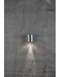 Sieninis šviestuvas canto 2 stainless steel, Nordlux