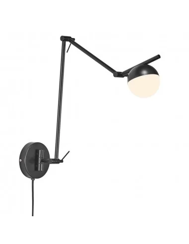 Sieninis šviestuvas contina black, Nordlux