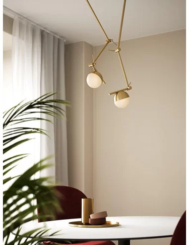 Sieninis šviestuvas contina brass, Nordlux