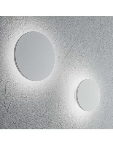 Sieninis šviestuvas cover round s white, Ideal lux