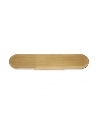 Sieninis šviestuvas echo m satin brass, Ideal lux