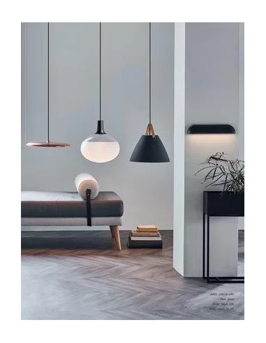 Sieninis šviestuvas front black s, Nordlux