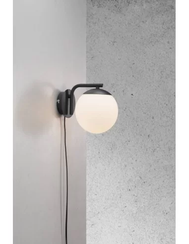 Sieninis šviestuvas grant black, Nordlux