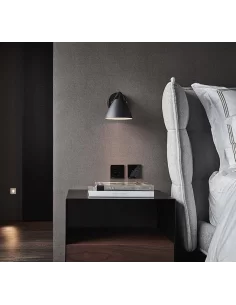 Sieninis šviestuvas strap black, Nordlux