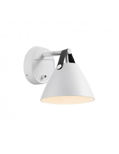 Sieninis šviestuvas strap white, Nordlux
