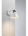Sieninis šviestuvas strap white, Nordlux