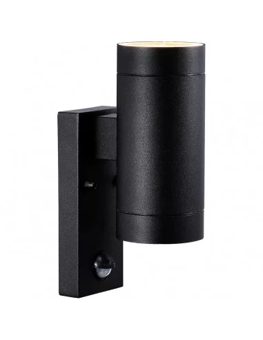 Sieninis šviestuvas su judesio davikliu tin maxi black, Nordlux