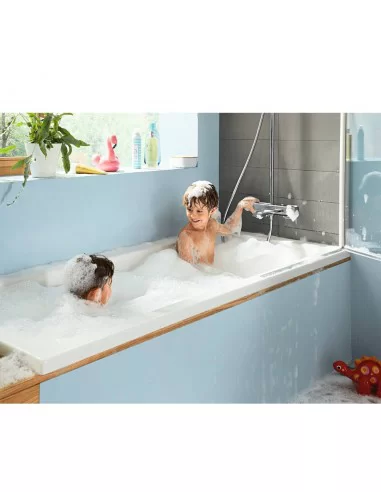 Dušo sistema voniai su termostatiniu maišytuvu Croma E Showerpipe 280 1jet, Hansgrohe