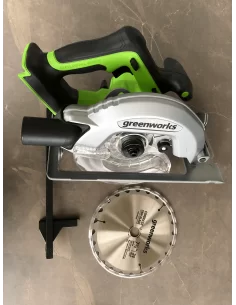 Akumuliatorinis Diskinis Pjūklas, 24V be akumuliatoriaus gd24cs, Greenworks