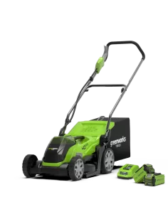 Vejapjovė 41Cm, 40V su dviem 2Ah akumuliatoriais g40lm41k2x, Greenworks