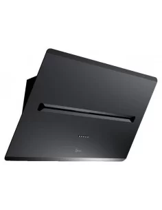 Juodos spalvos pasviręs prie sienos montuojamas gartraukis Baraldi One Wall 60cm 700 m3/h