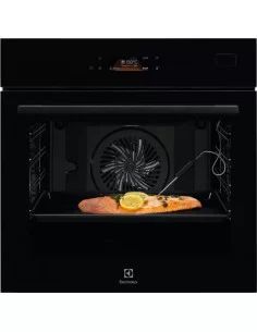 Juodos spalvos garinė orkaitė Electrolux EOB8S39Z