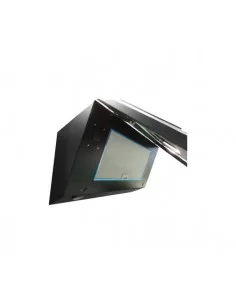 Juodos spalvos pasviręs prie sienos montuojamas gartraukis Baraldi One Wall 60cm 700 m3/h