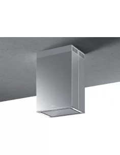 Erdvinis kvadratinio vamzdžio formos gartraukis Baraldi Ginza Island 60x43cm 700m3/h