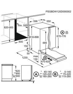 Įm.60cm pločio indaplovė Electrolux EEM69310L