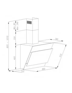 Gartraukis BREGO SMS V 80 White