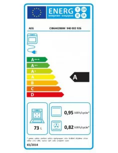 60cm.pločio Elektrinė viryklė su indukciniu paviršiumi AEG CIB6442BBM