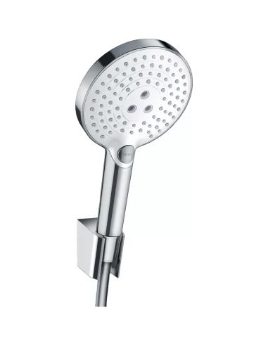 Dušo komplektas su laikikliu Raindance Select S 120 3jet chromas, Hansgrohe