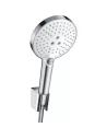 Dušo komplektas su laikikliu Raindance Select S 120 3jet chromas, Hansgrohe