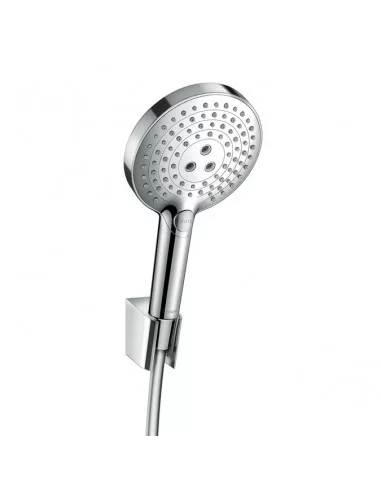 Dušo komplektas su laikikliu Raindance Select S 120 3jet chromas, Hansgrohe