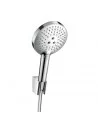 Dušo komplektas su laikikliu Raindance Select S 120 3jet chromas, Hansgrohe