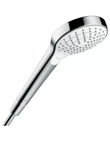 Dušo komplektas su laikikliu Croma Select S Vario chromas/baltas, Hansgrohe