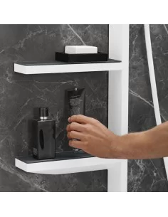 Dušo komplektas su dviem dušo galvom Rainfinity Showerpipe 360 1jet, Hansgrohe