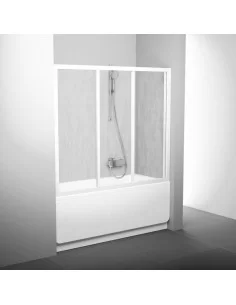 Vonios durys AVDP3, RAVAK : 150, Satinas, Transparent