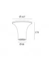 Lubinis Šviestuvas Tube, Light plan