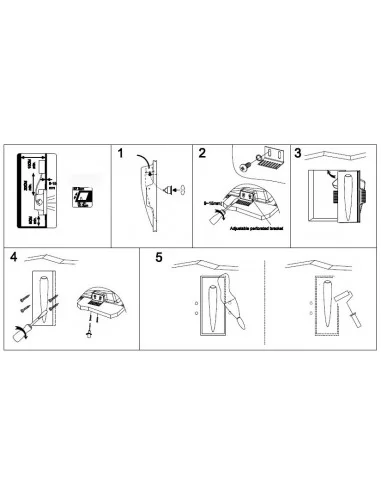 Įleidžiamas Led Šviestuvas Drop, Light plan