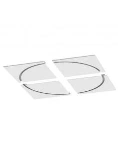 Berėmis Šviestuvas Round Line L, Light plan