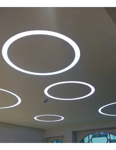 Berėmis Šviestuvas Round Line L, Light plan