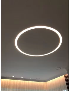 Berėmis Šviestuvas Round Line L, Light plan