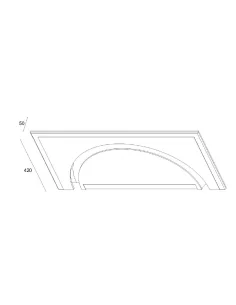 Berėmis Šviestuvas Round Line S, Light plan