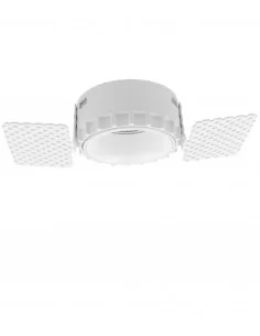 Priglaistomas Šviestuvas White Circle, Light plan