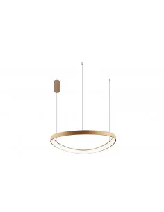 Pakabinamas Led Dimeriuojamas Šviestuvas Delta 48W 3000K Triac Brushed Gold, Light plan