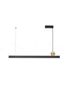 Pakabinamas Led Dimeriuojamas Šviestuvas Hoku 40W 3000K Triac, Sandy Black, Light plan