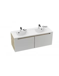 Praustuvo spintelė SD Classic 1300 balta/balta, RAVAK