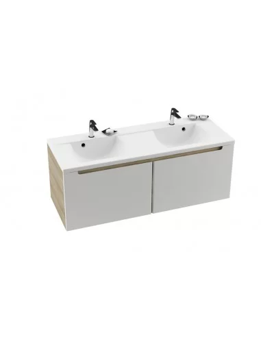 Praustuvo spintelė SD Classic 1300 balta/balta, RAVAK