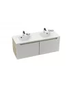 Praustuvo spintelė SD Classic 1300 balta/balta, RAVAK