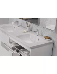 Praustuvo spintelė SD Classic 1300 balta/balta, RAVAK