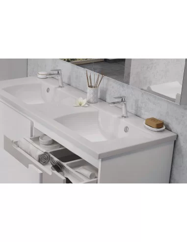Praustuvo spintelė SD Classic 1300 balta/balta, RAVAK