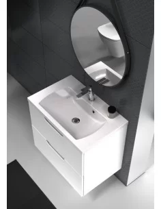 Spintelė SD 600 Classic II balta/pilka, RAVAK