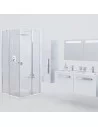 Praustuvo spintelės SD Chrome 400 durelės R baltos, RAVAK
